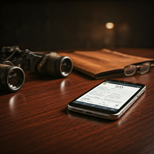 Vintage phone and racing form